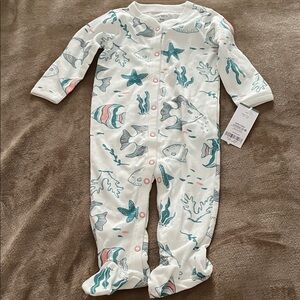 NWT Carter’s 9M Seawater Baby Pajamas